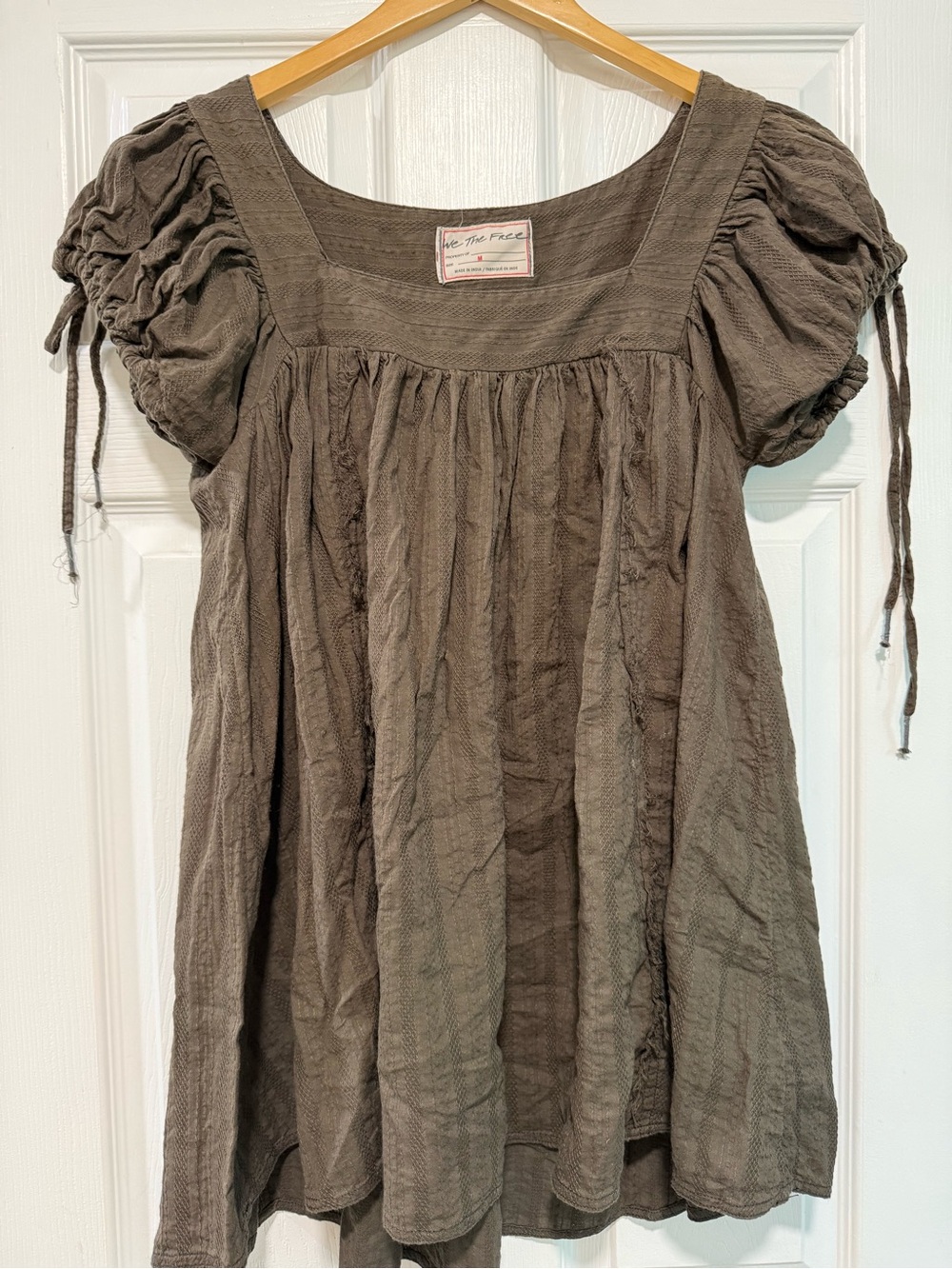 Women’s We The People (Free People) Dark Olive Green Tunic M